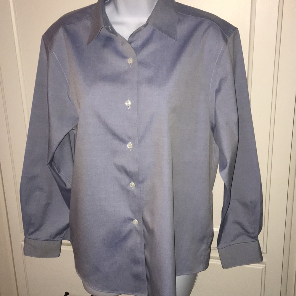 Talbots pinpoint Oxford shirt
